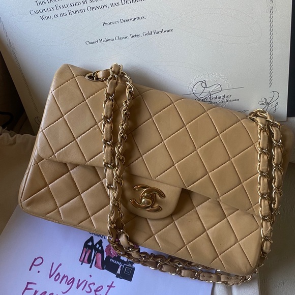 CHANEL Handbags - Med double flap Chanel bag🎈SOLD🎈